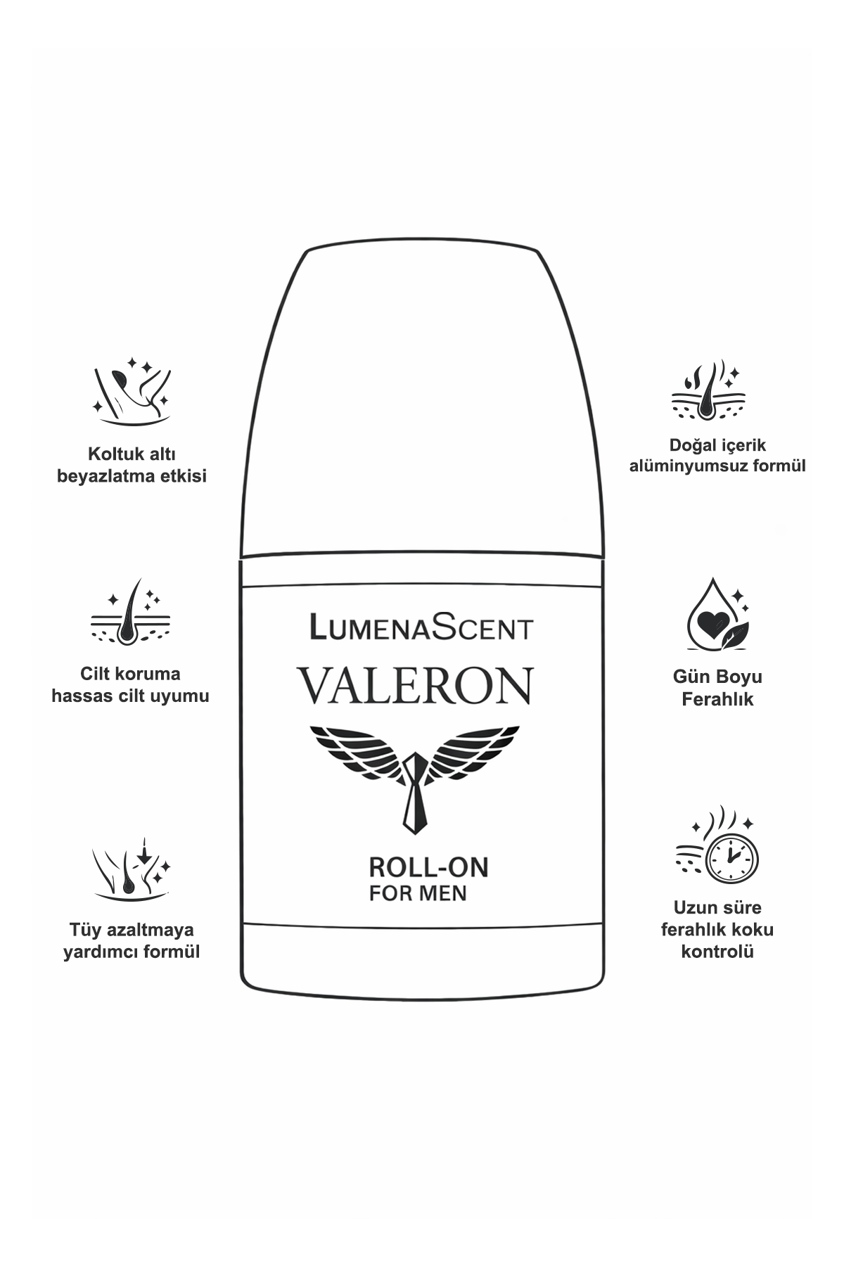Valeron Erkek Roll-on 50 ml