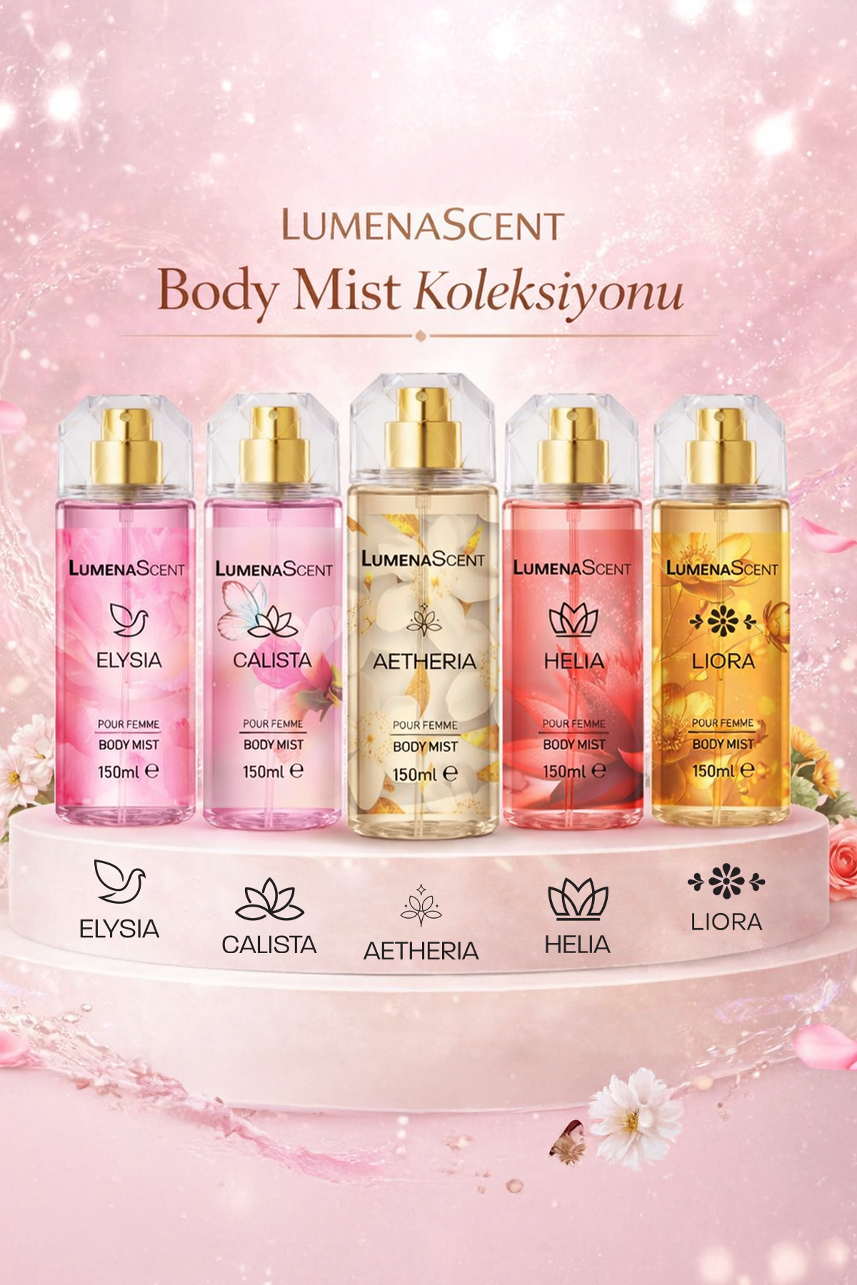 Helia Pour Femme Body Mist