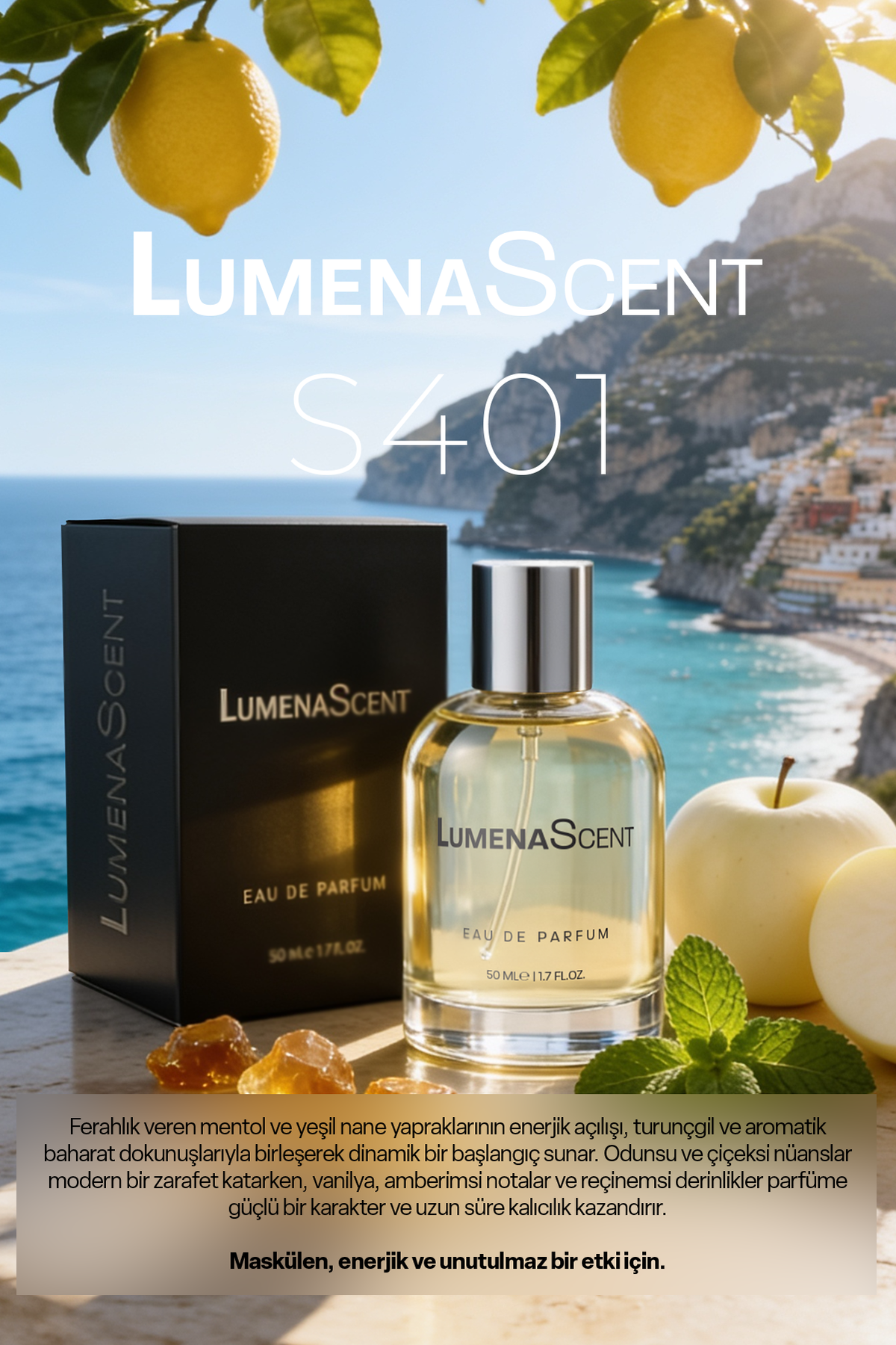 S401 Erkek Parfüm Woody Edp 50 ml
