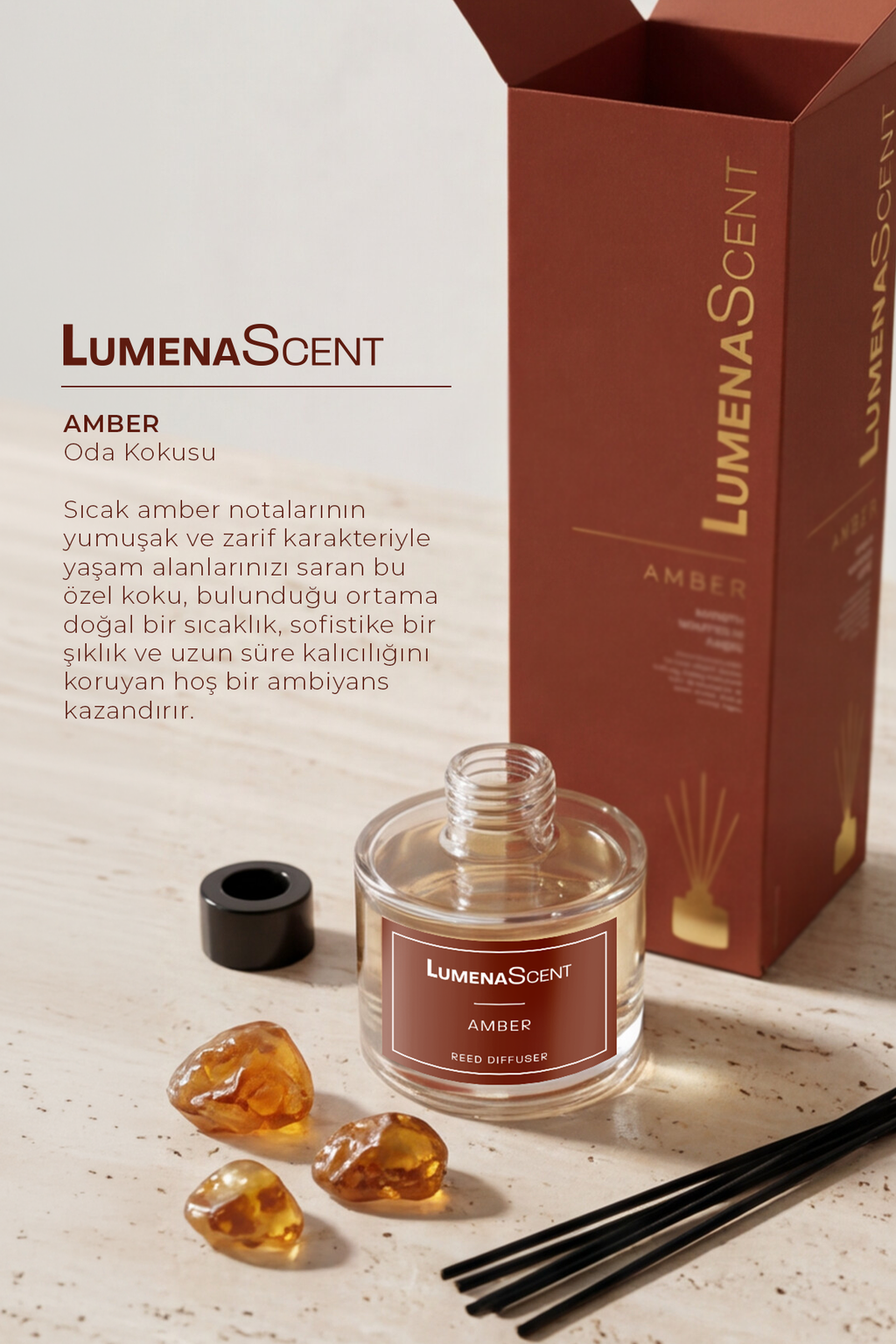 Amber Oda Kokusu - Amberin Sıcaklığı