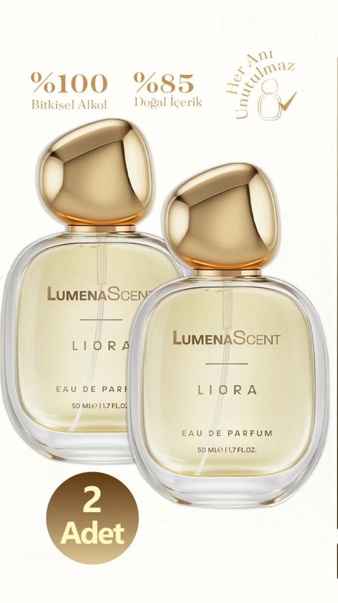 Liora Kadın Parfüm Floral Edp 50 ml 2 Adet